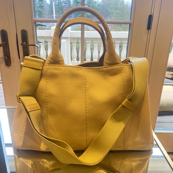 Authentic Prada Canapa Corda Large Tote with original box, and certificate. - Picture 4 of 16